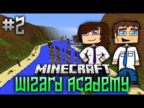 Co-Play - Minecraft: Wizard Academy #2 - BEACH VALLEY