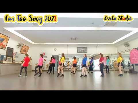 I'm Too Sexy 2023 Line Dance | Choreo Wiwiek Johan ( INA ) - October 2023 | Forever Class
