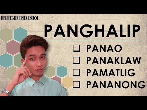 Panghalip | Panao, Panaklaw, Pamatlig, Pananong