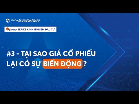 #3 – TẠI SAO GIÁ CỔ PHIẾU LẠI CÓ SỰ BIẾN ĐỘNG?