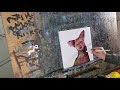 Loose Oil Paimting Style Demo Of A Fox Artist Jose Trujillo