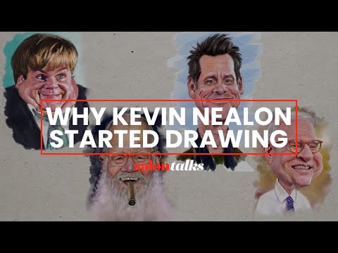Kevin Nealon on why he pursued drawing celebrity caricatures later in life