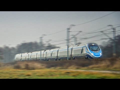 Pendolino Speed Record! Train Reaching 293 km/h in Poland!