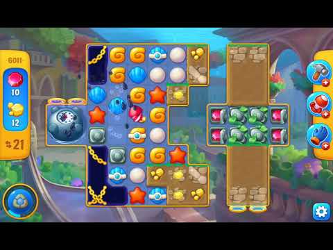 Fishdom 2021 - Level 6011   #playrix #fishdom #gaming
