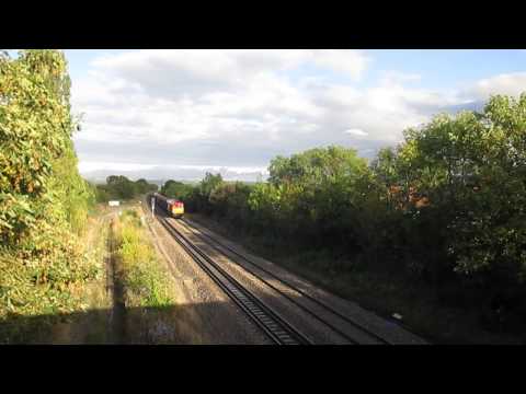 60092 passing Churchdown on the Round Oak - Margam steel