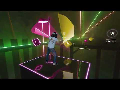 Beat Saber Alone Pt II RetroVision Remix Alan Walker Ava Max 4K ULTRA HD 60FPS Mixed Virtual Reality