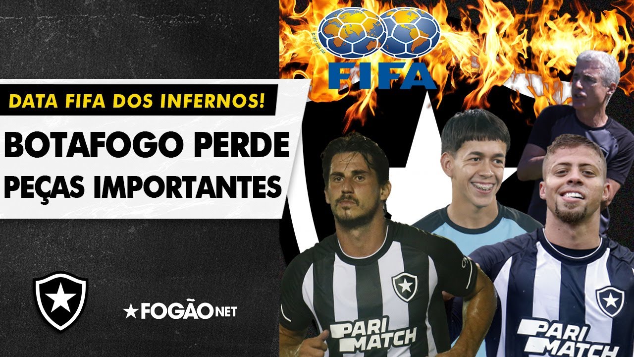 VÍDEO | Data Fifa dos infernos: Botafogo perde a paz com lesões e situação de Luís Castro