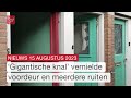 Samenscholingsverbod in de Kempenaar en woningen beschadigd door explosie | Dit is Flevoland