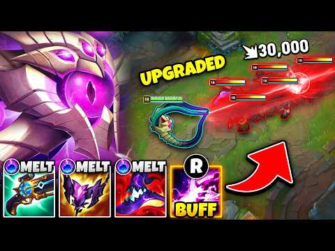 RIOT OVERBUFFED VEL'KOZ LASER AND OH MY GOD IS IT BROKEN! (LASER OF DEATH)