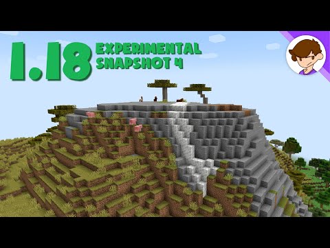 Ender - Calcite generation, fjord rivers, saddle valleys, + more! | Minecraft 1.18 Experimental Snapshot 4