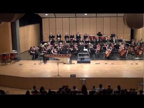 Ney Rosauro - Marimba Concerto no. 2, mov. 1, performed by Antek Olesik