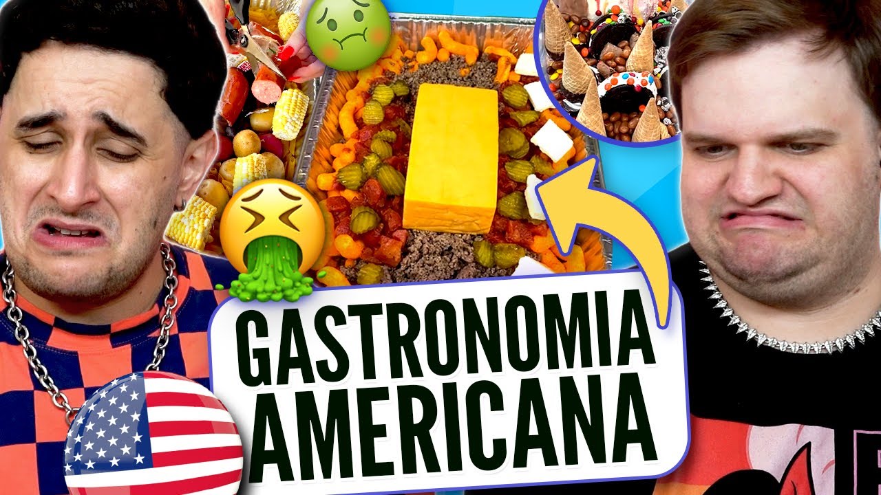 As COMIDAS mais ESTRANHAS dos ESTADOS UNIDOS