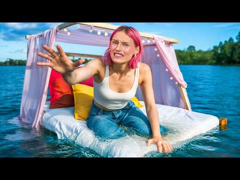 LEPSZE PŁYWAJĄCE ŁÓŻKO, WYGRYWA‼️🛏️🌊