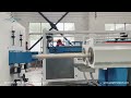 40 110mm pvc dual pipe extrusion line