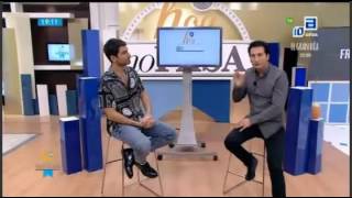 Fruela habla de su candidatura para Eurovision 2017 en "De hoy no pasa"