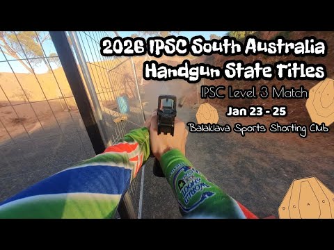 2026 South Australia Handgun State Titles | IPSC Optics Division | Glock 17 |  Crixian Diago