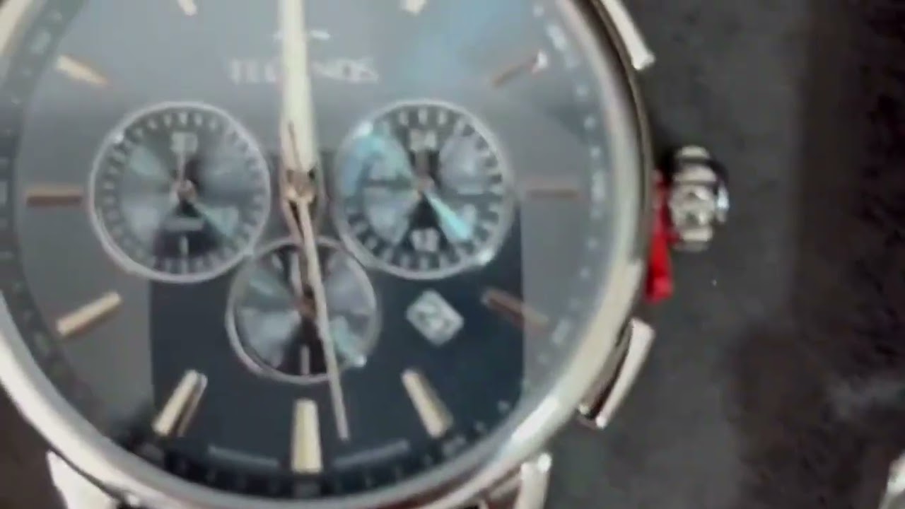 close-up of laser engraving on a watch caseback