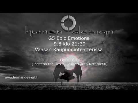 Human Design G5 Epic Emotions consert