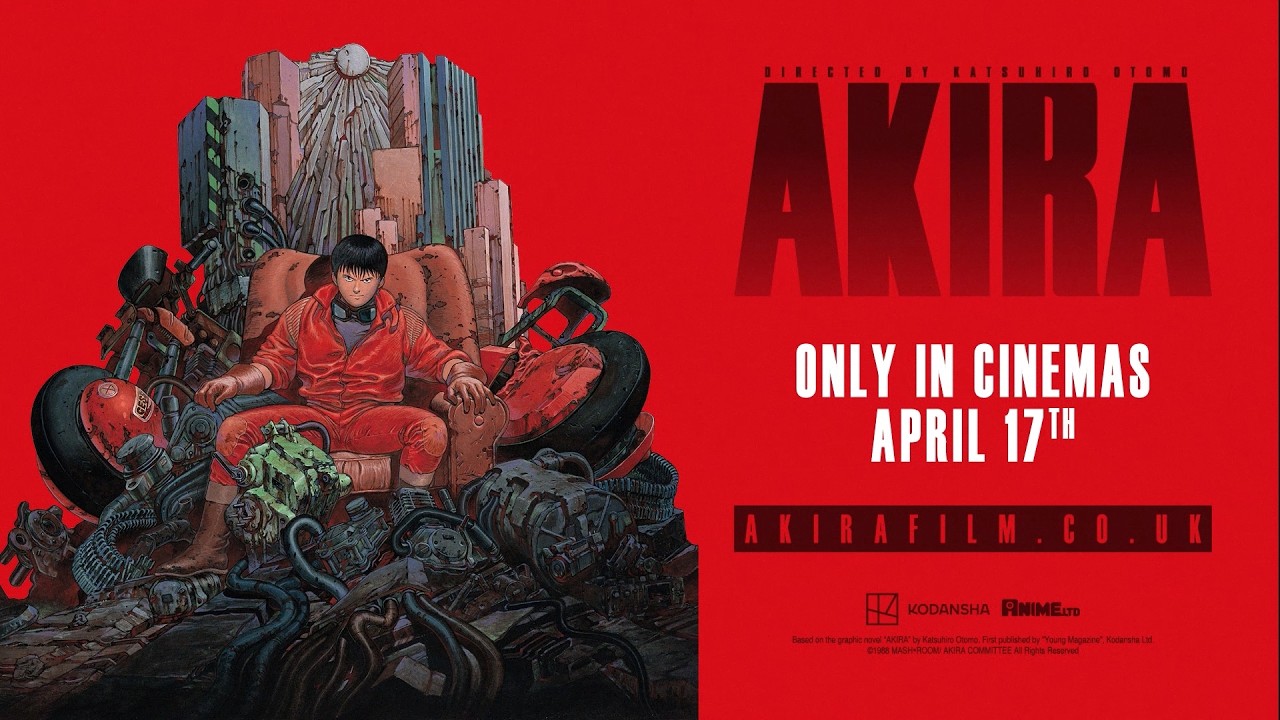 AKIRA returns in 4K to UK cinemas 17th April