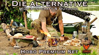 NEU - Fennek Hobo Premium Titan für Outdoor und Bushcraft - Die Alternative -