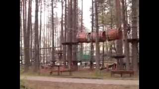 preview picture of video 'Druskienniki  /  Druskininkai - Park linowy'