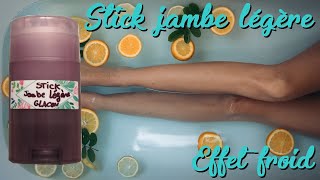 Tuto Lizinia | Stick rafraîchissant effet glaçon (spécial été et jambes lourdes)