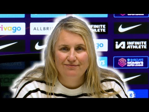 Emma Hayes post-match press conference | Chelsea Women 3-0 Aston Villa Women