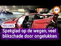 Het was spekglad op de weg, tientallen ongelukken in Gelderland