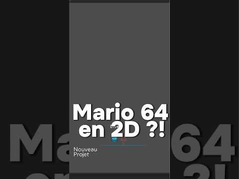 🎮 I’m recreating Super Mario 64… but in 2D! 👀