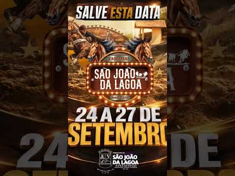 #vaquejada NACIONAL DE SÃO JOÃO DA LAGOA MG CHEGANDO AÍ