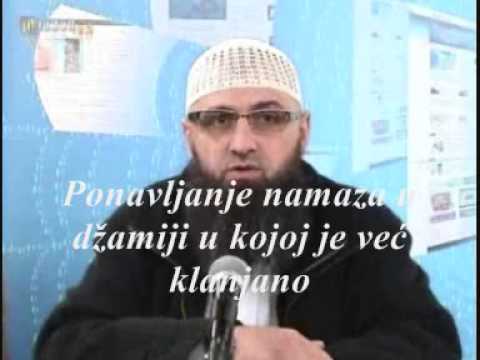 Safet Kuduzović-73.Ponavljanje namaza u džamiji u kojoj je već klanjano