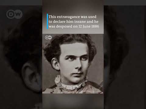 Ludwig II born on August 25th, 1845, was King of Bavaria from 1864 until his death #shorts