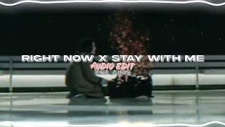 Download lagu One Direction & Chanyeol, Punch - Right Now X Stay With Me (Sped Up) | Audio Edit mp3
