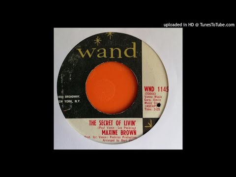 Maxine Brown - The Secret Of Living (1966)