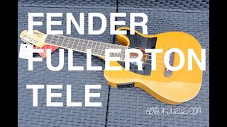 Video thumbnail for Got A Ukulele Reviews - Fender Fullerton Tele by GotAUkulele