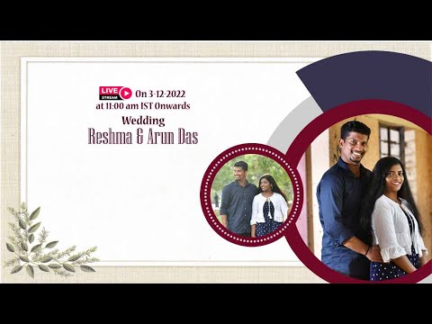 03-12-2022 Reshma & Arun Das - Wedding