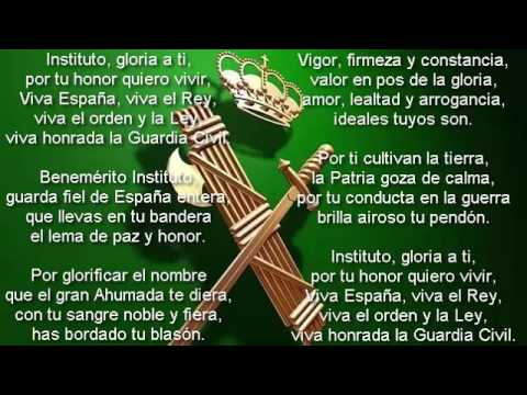download lagu mp3 mp4 Himno De La Guardia Civil Letra, download lagu Himno De La Guardia Civil Letra gratis, unduh video klip Himno De La Guardia Civil Letra