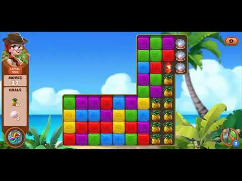 Lost Island Blast Adventure Level 158