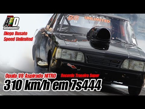 310 km/h em 7 segundos! Opala Traseira Super (TS)