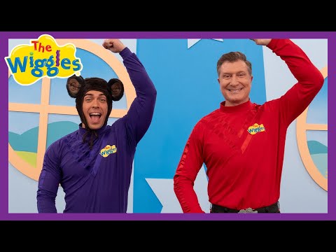 The Monkey Dance 🐒 Do the Monkey! 🐘 Dance and Learn Animal Sounds with The Wiggles 🐯 Kids Songs