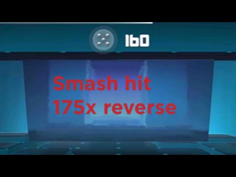 Smash hit 175x speed run (reverse) checkpoints 1-12, #2