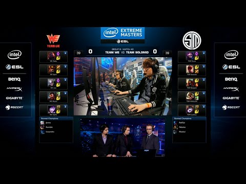 Team WE vs TSM (Team Solomid) | Round 1 Group B IEM World Championship Katowice LoL 2015 | WE vs TSM