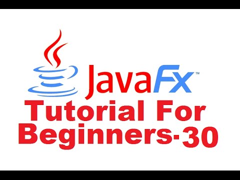 JavaFx Tutorial For Beginners 30 - Event Handler for a Line Chart