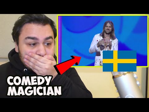 British Reaction To Carl-Einar Häckner - Comedy Magician From Sweden