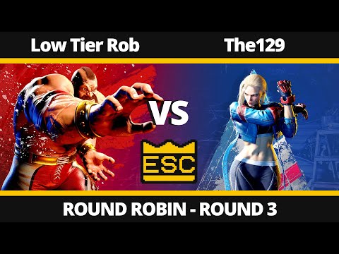 ESC 51 - Round 3 - Low Tier Rob (Zangief) Vs. The129 (Cammy) - SF6 UK Local Tournament