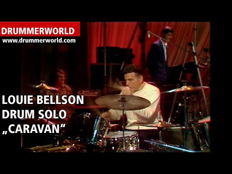 Louie Bellson: "CARAVAN" DRUM SOLO - #louiebellson  #drumsolo  #drummerworld