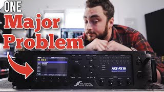 Video thumbnail for The Axe-FX III Has One MAJOR Problem (non metal player’s review) by Rhett Shull