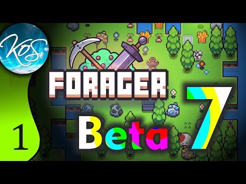 Forager Ep 1: BRINGING HOME THE RESOURCES - Beta 7! - Let's Play, Gameplay