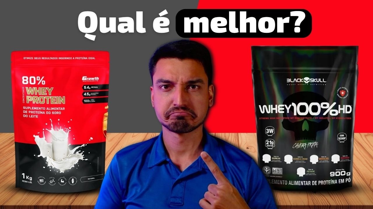 Miniatura da avaliação em vídeo de Whey Bar Crispy 45g Black Skull Sabor Pistache Caixa com 12 Unidades