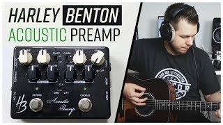 Video thumbnail for All In One Pedal Solution For Acoustic? - Harley Benton Custom Line Acoustic Preamp | Demo Review by CatPick Studios